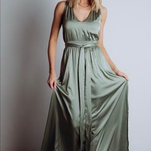 Baltic Born Roma Satin Maxi Dress